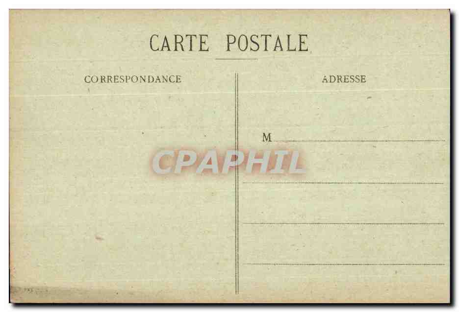 CPA Maroc FEZ Bab El Ftouh et le Camp — Rückseite