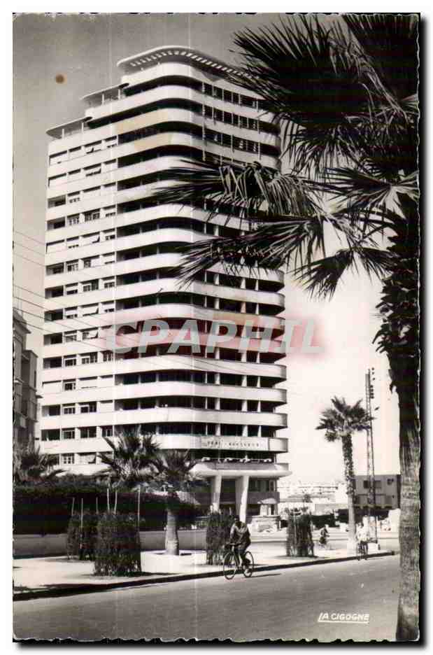CPSM Maroc Casablanca Immeuble Liberte