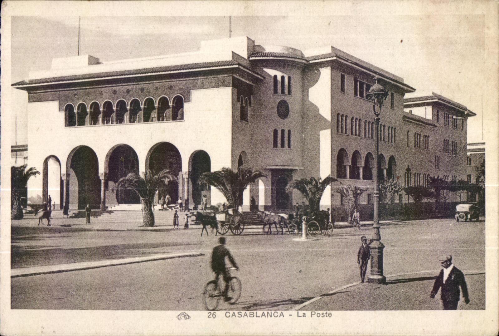 Casablanca - La Poste — éditeur O. Alscienne, n° 26