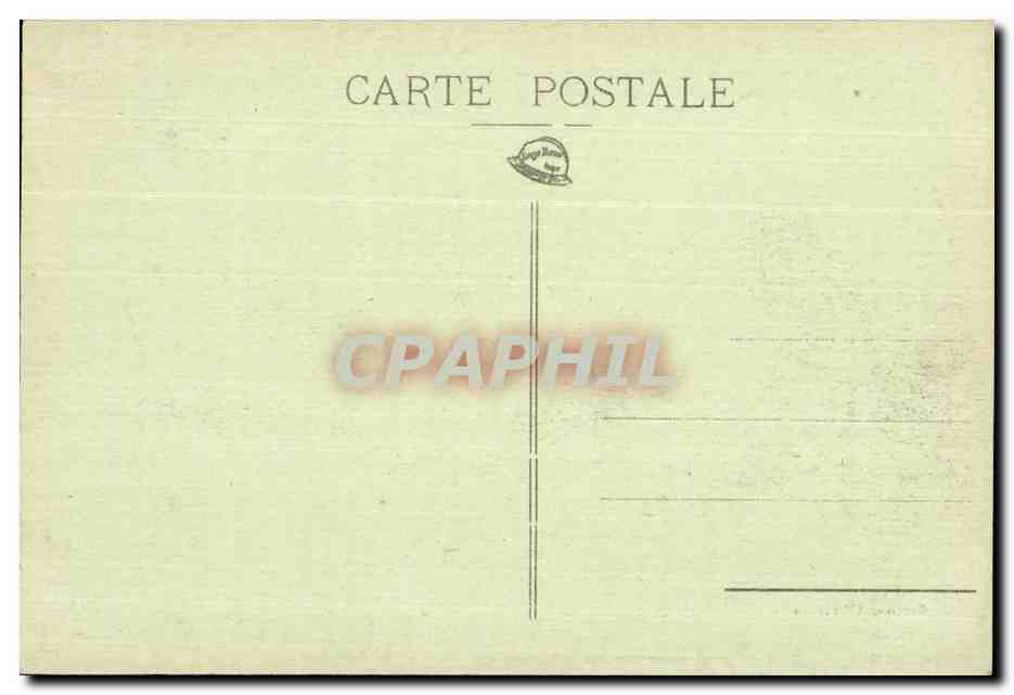 CPA Casablanca La Tour de I Horloge — Verso