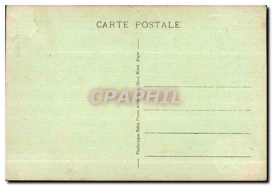 CPA Maroc Tanger Vue generale prise de la Kasbah — Rückseite