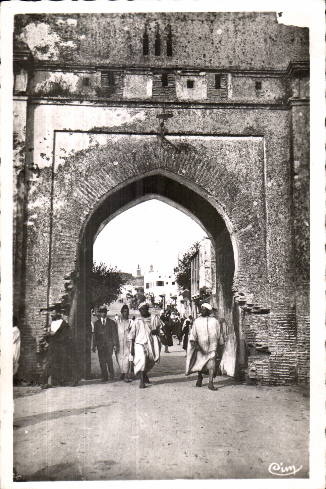 CPA Maroc Meknes Maroc Porte de Mellah