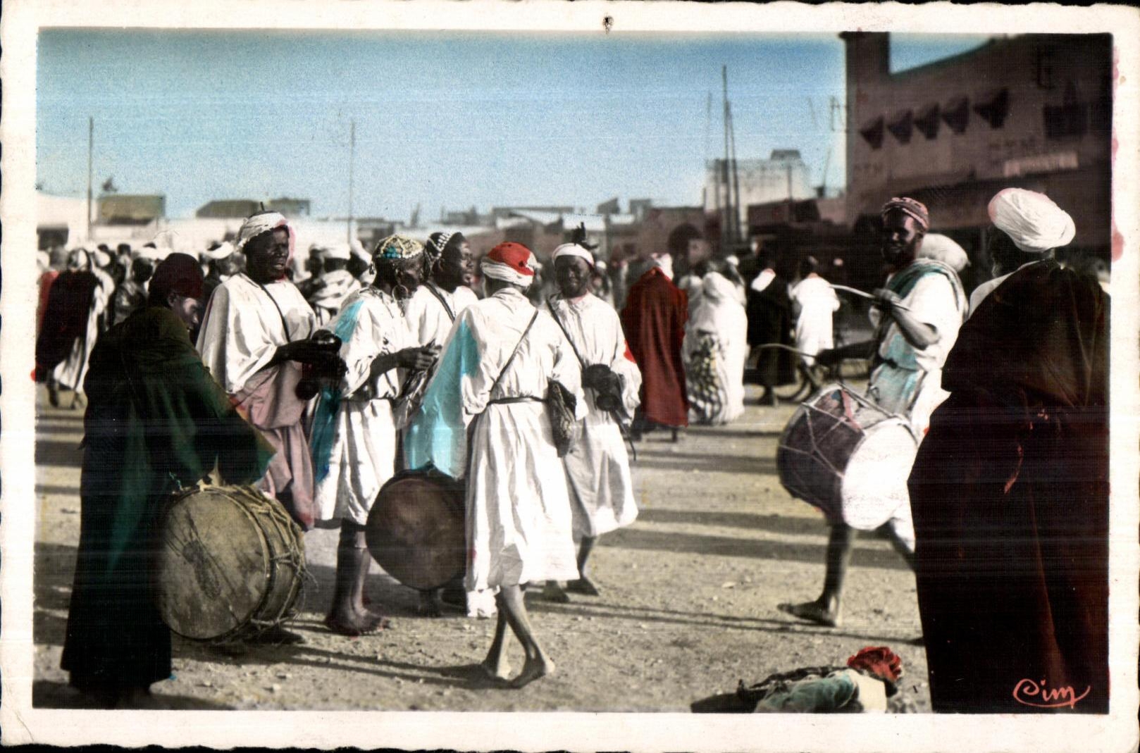 CPA Maroc Scenes Et Types Du Maroc Musiciens Marocains Folklore