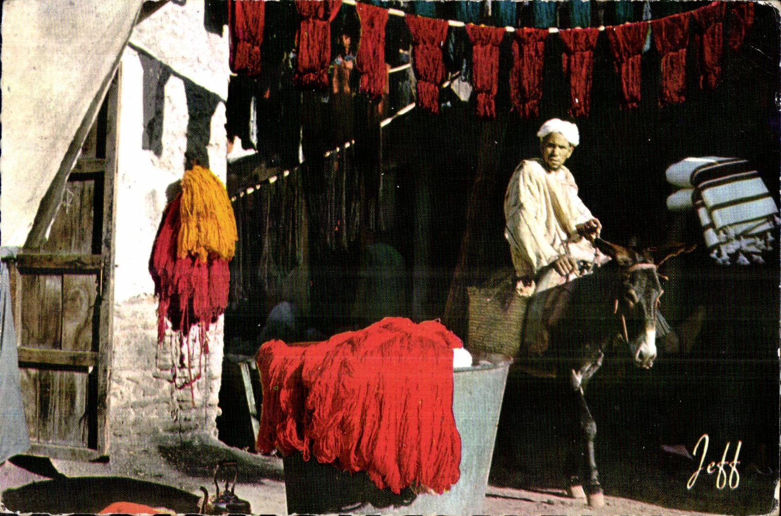 Souk des Teinturiers — Maroc — Éditions JEFF