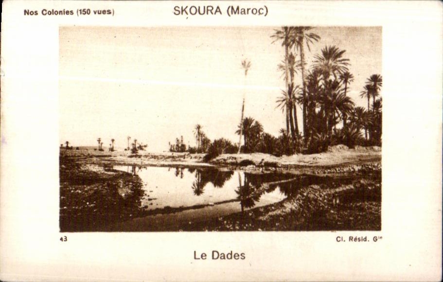 CPA Maroc Skoura (Maroc) Le Dades