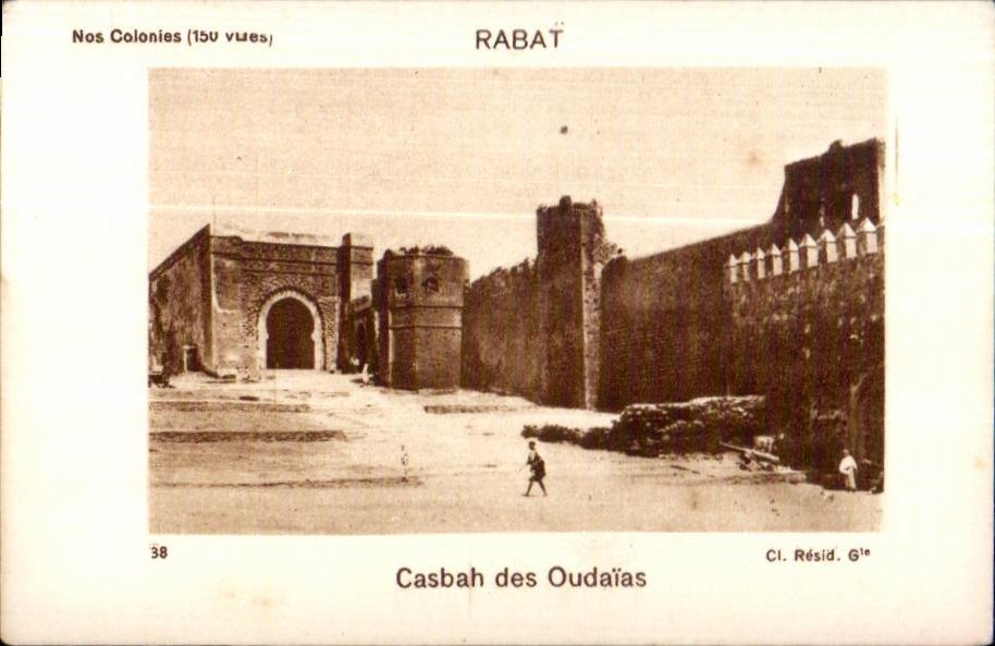 CPA Maroc Rabat Casbah des Oudaias 