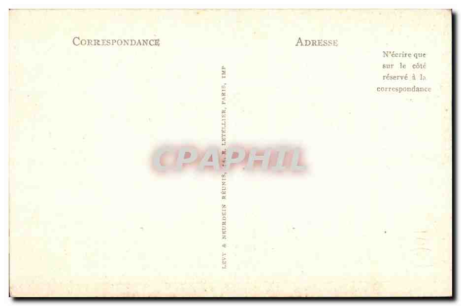 CPA Maroc Fez cour de la Grande Mosquee Karouijne — Rückseite