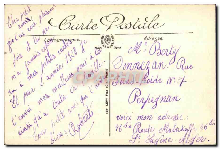 CPA Maroc Scenes Et Types La Grande Priere islam Musulman — Rückseite