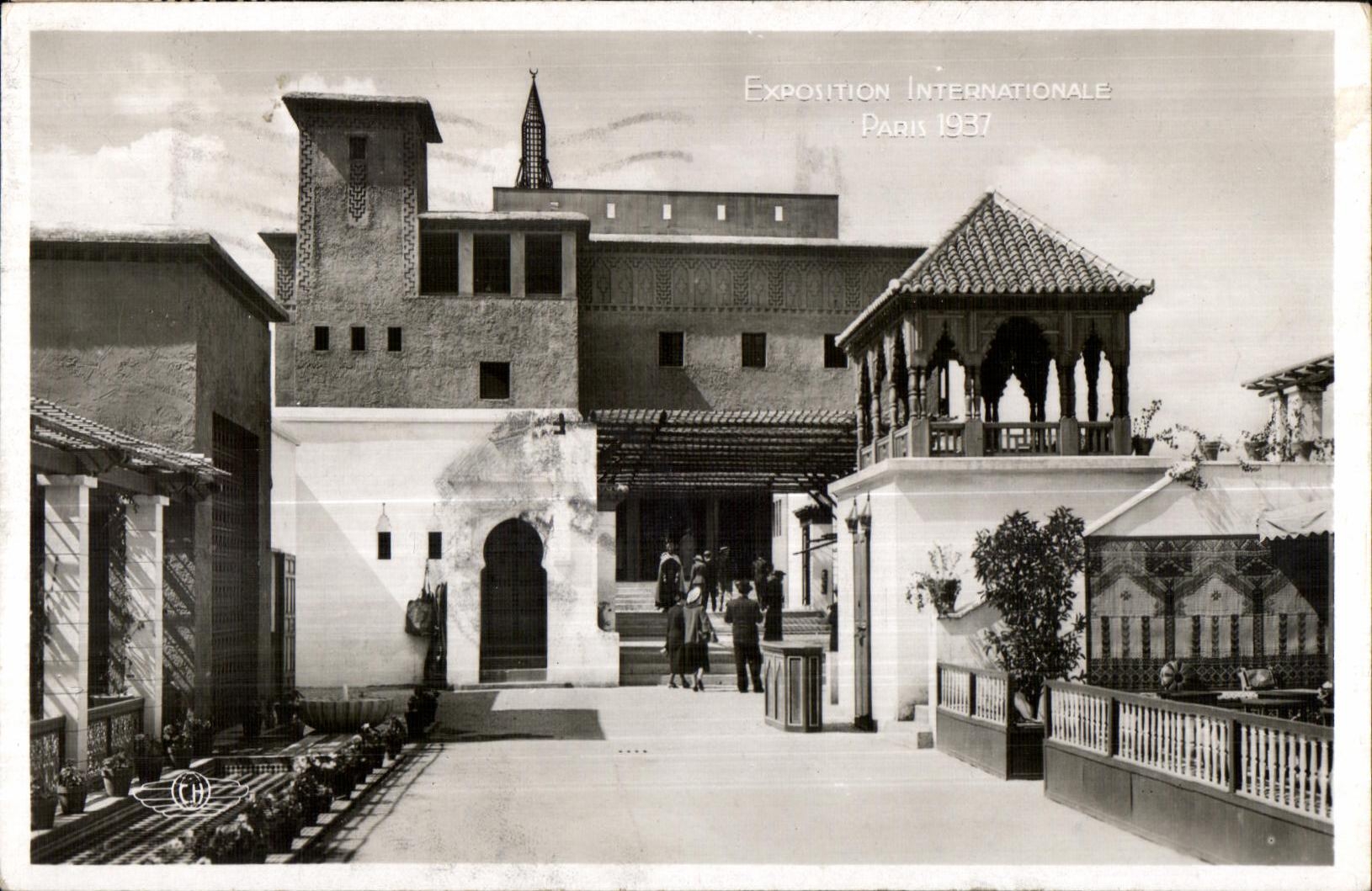 CPA Maroc Exposition internationale Paris 1937