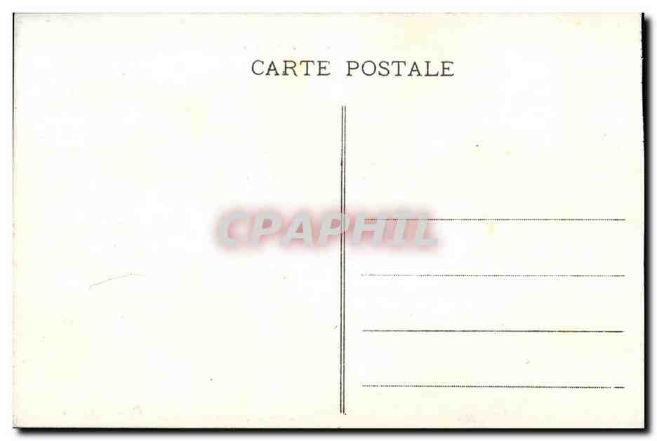 CPA Maroc Casablanca Le Carrefour de la Liberte — Verso