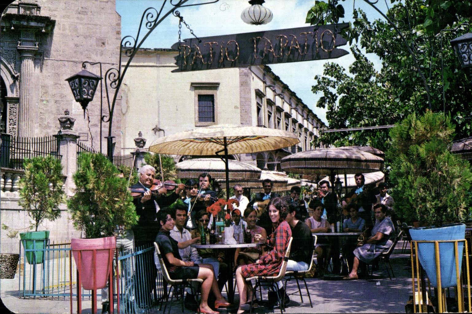 La Plazuela de los Mariachis — Guadalajara — TARJETA POSTAL "VISTACOLOR"