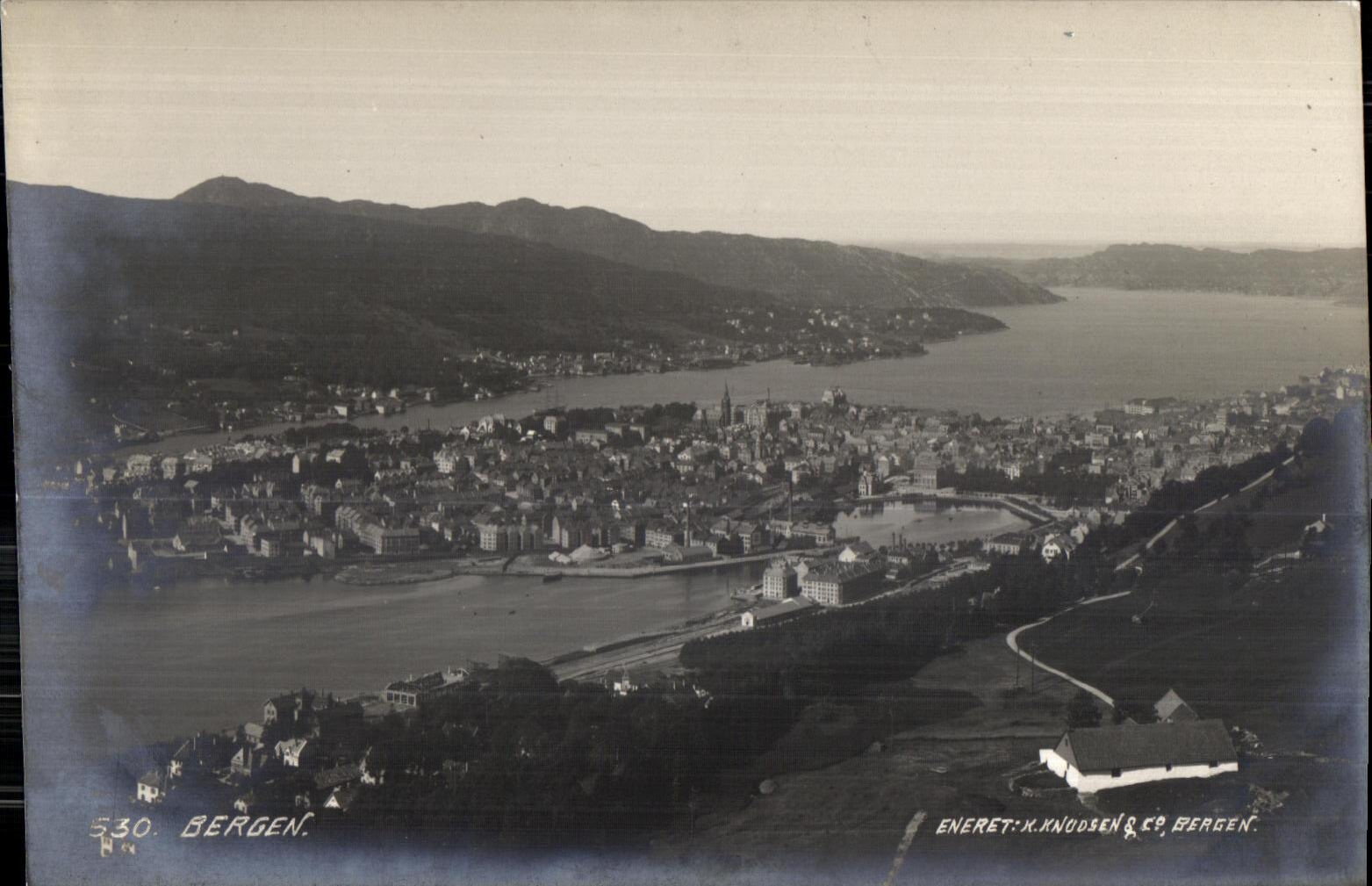CPA Norvege Norway Bergen