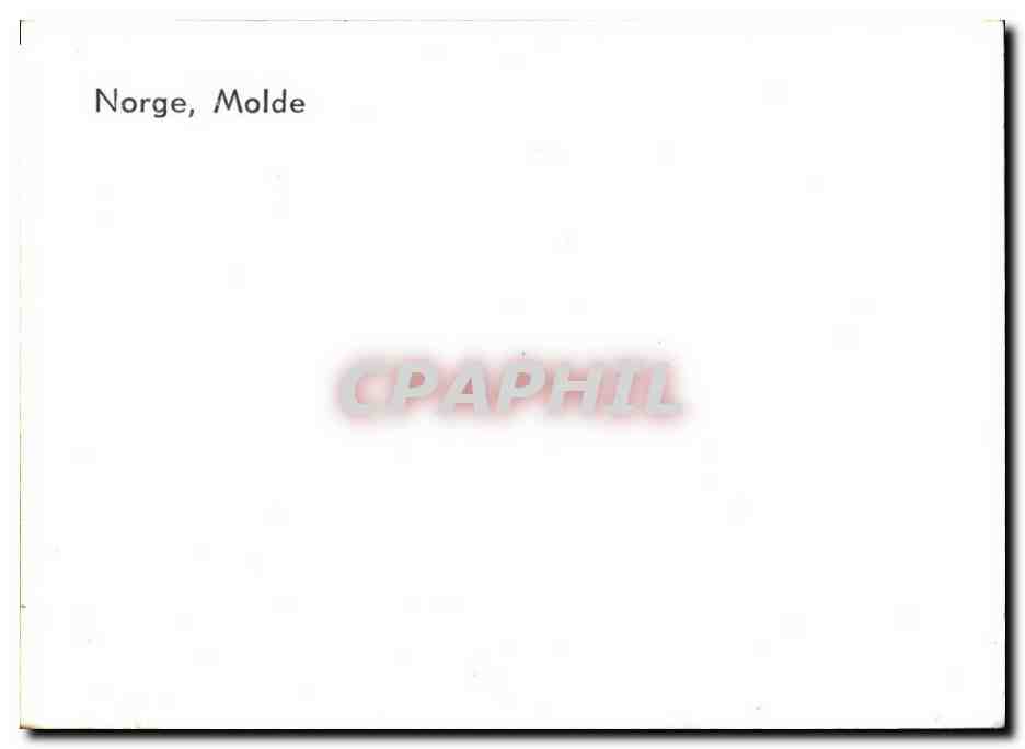 CPA Norvege Norway Molde — Rückseite