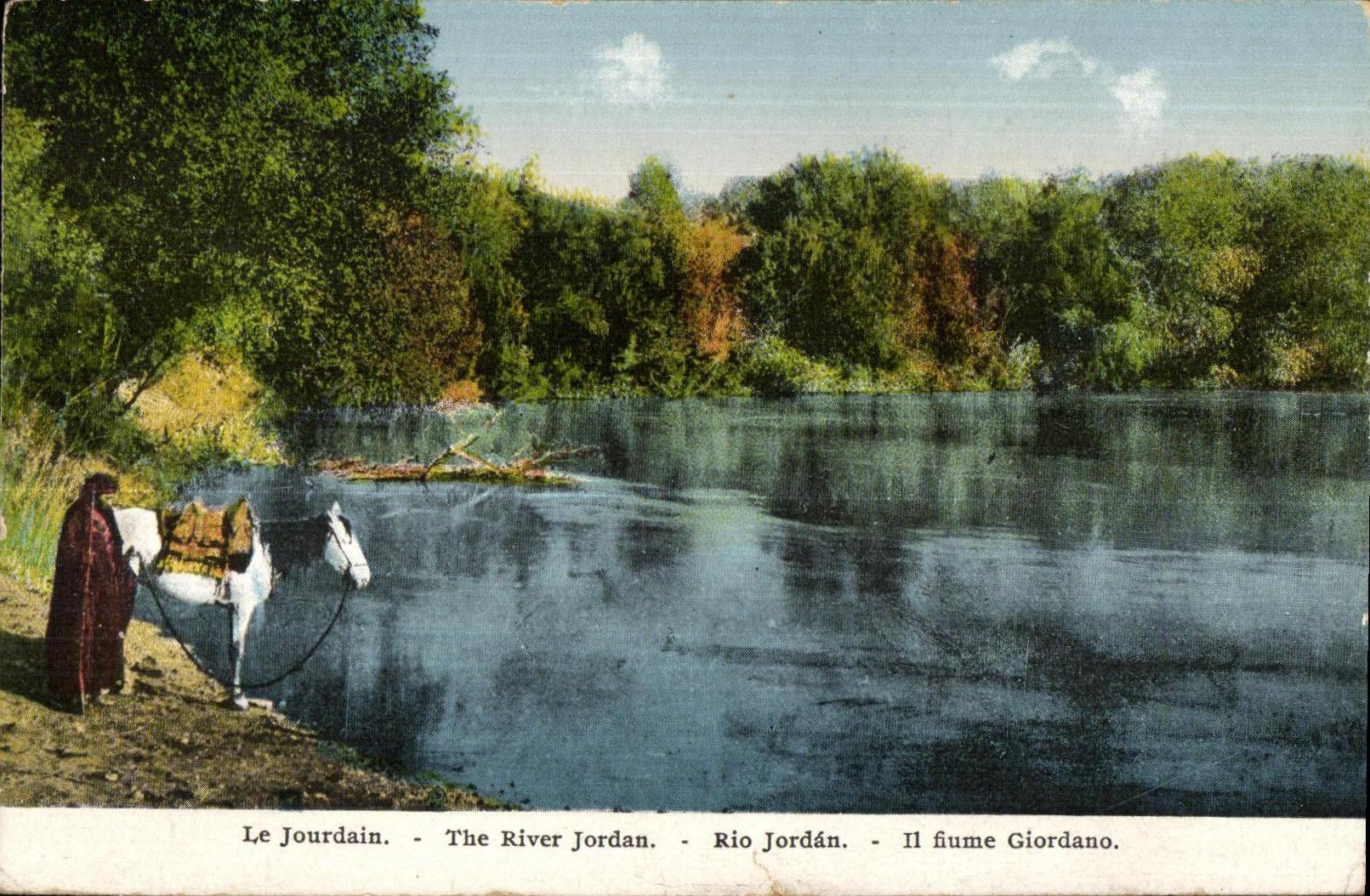 Le Jourdain — Le River Jordan — Rio Jordán — Il fiume Giordano — éditeur RNFT, n°29