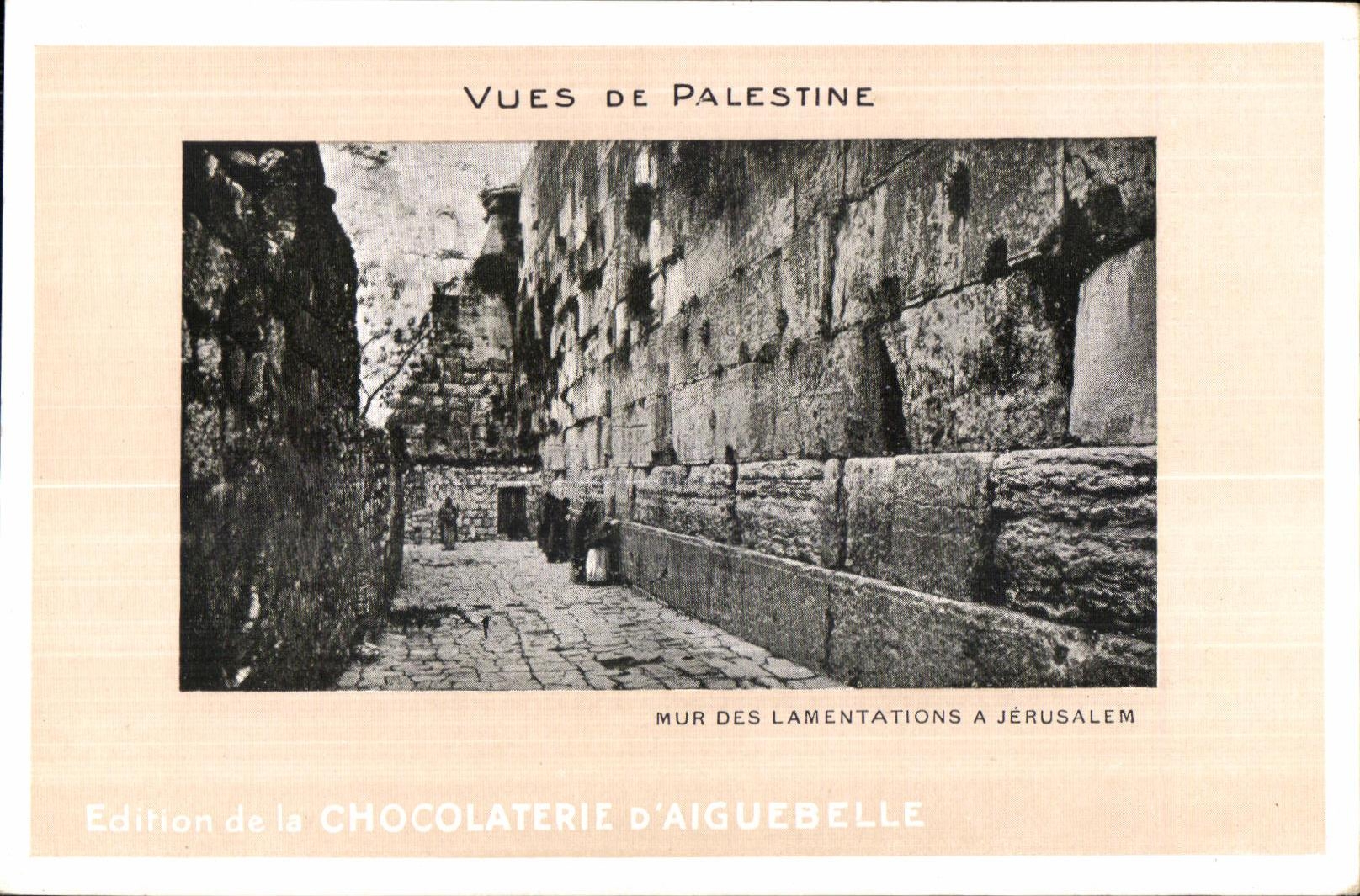 CPA Vues De Palestine Mur des lamentations a Jerusalem