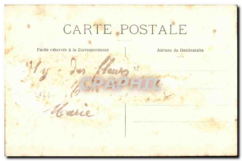CPA Vues de Palestine Entree Romine de Cesaree de Philippe — Rückseite