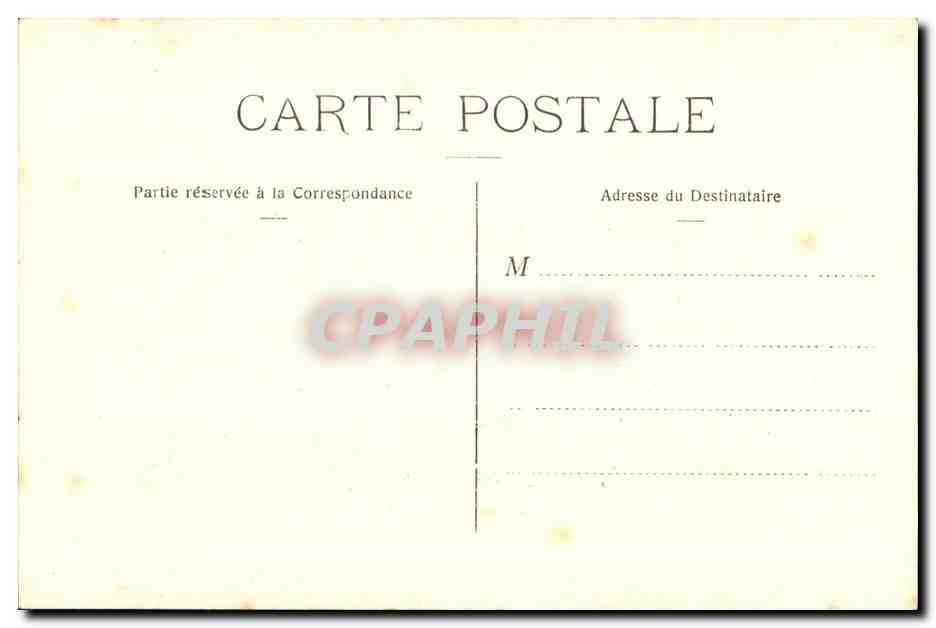 CPA Vues de Palestine Ruines des Murailles d Ascalon — Back