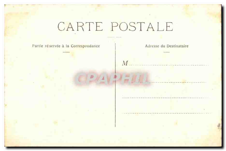 CPA Vues de Palestine Le Mont Tabor — Rückseite