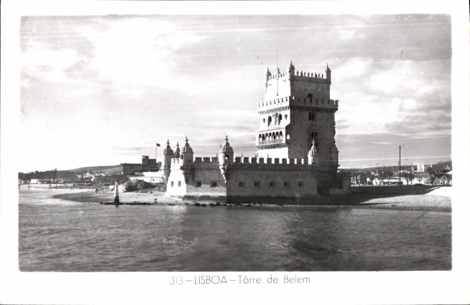 CPA Portugal Lisboa Torre de Belem Feito em Portugal