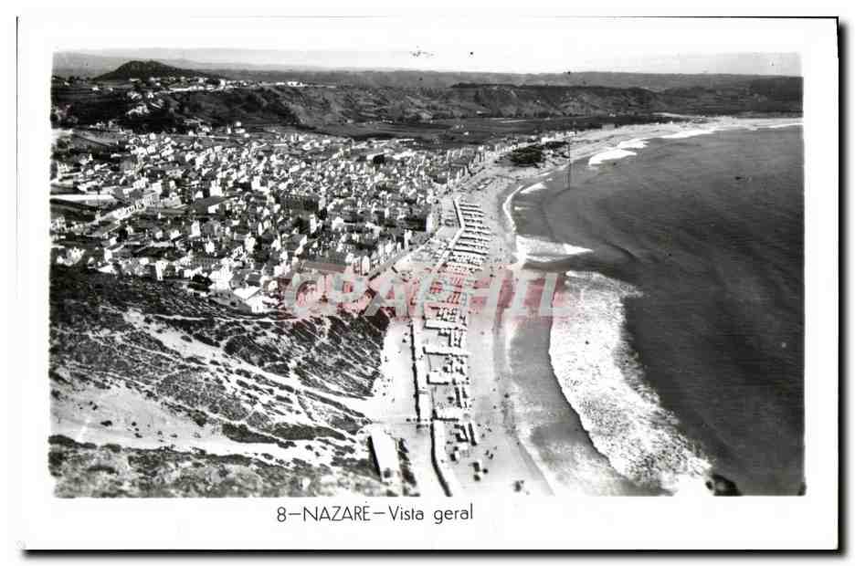 CPA Nazare Vista geral Feito Portugal 