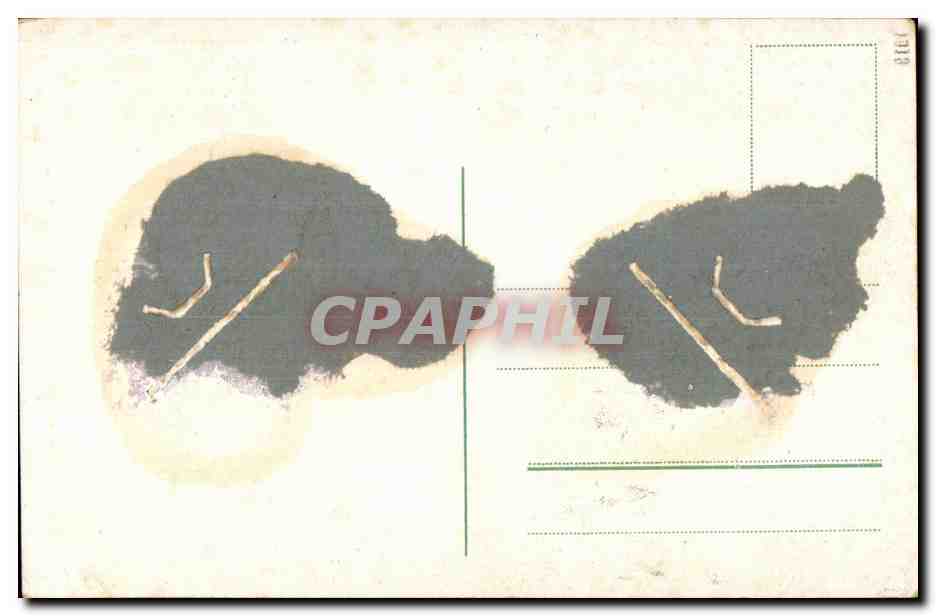 CPA Maia (Portugal) Porto Folklore Costume Coiffe — Back