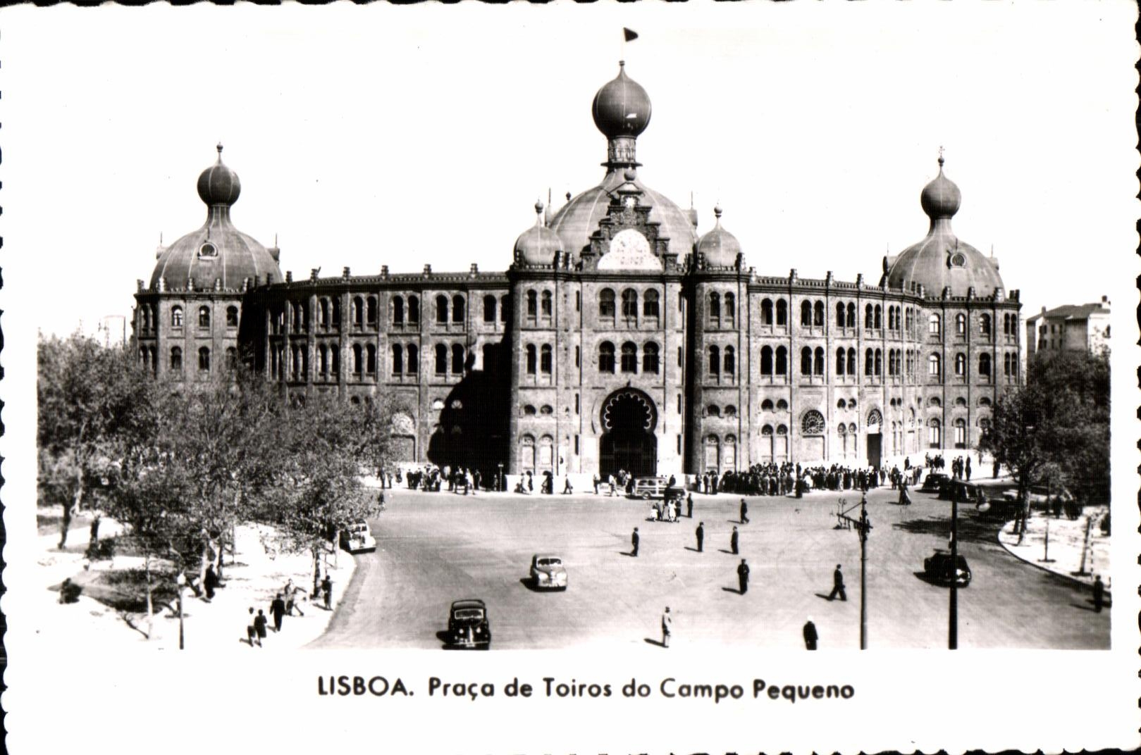 CPA lisboa Praca de Toiros do Campo Pequeno 
