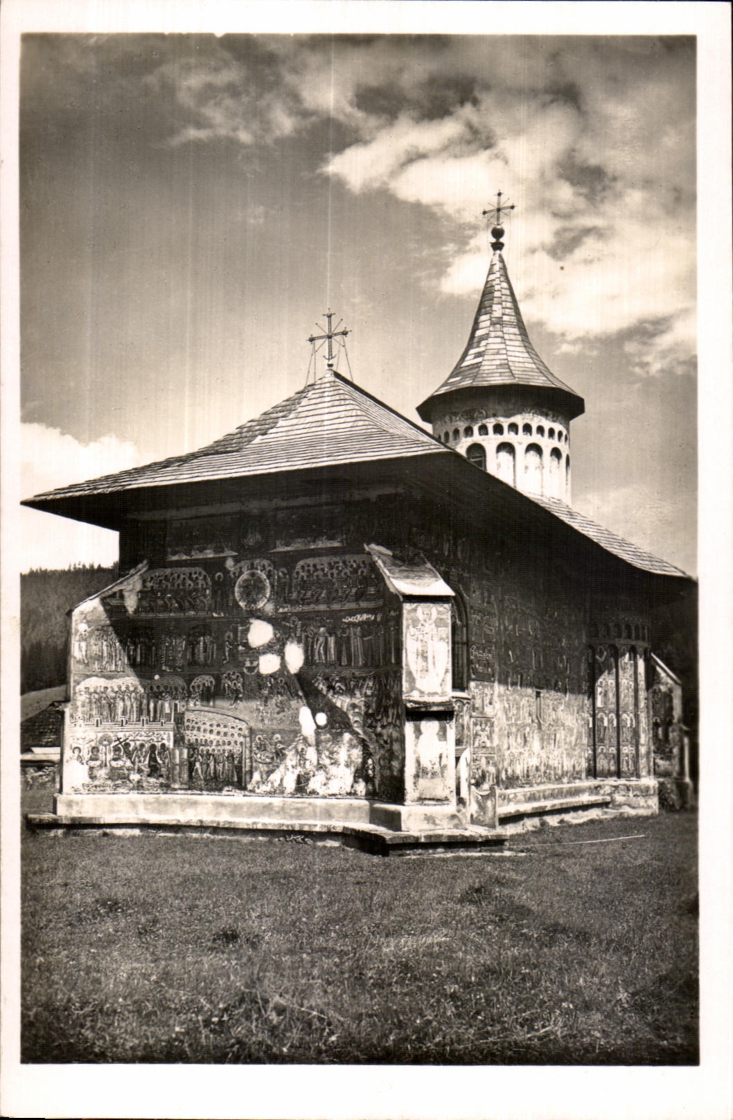 CPA Romania Le Monnstere de Voronet 