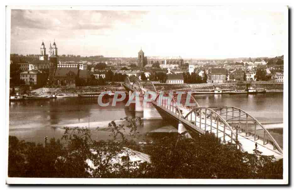 Kaunas. Vytauto Didžiojo tiltas — vue panoramique — éditeur inconnu, n°38