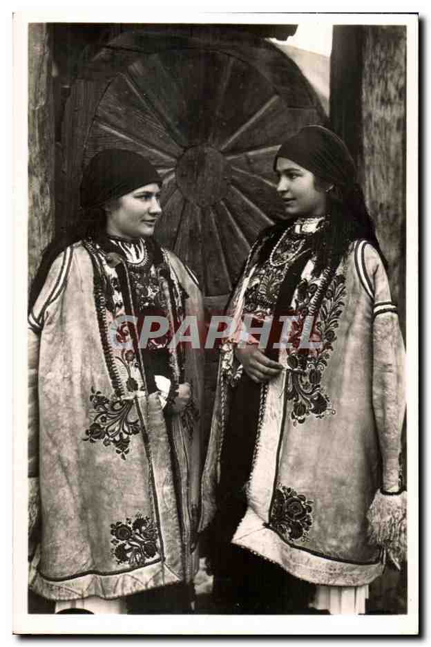 CPA Romania Jeunes filles de transylvante Middren