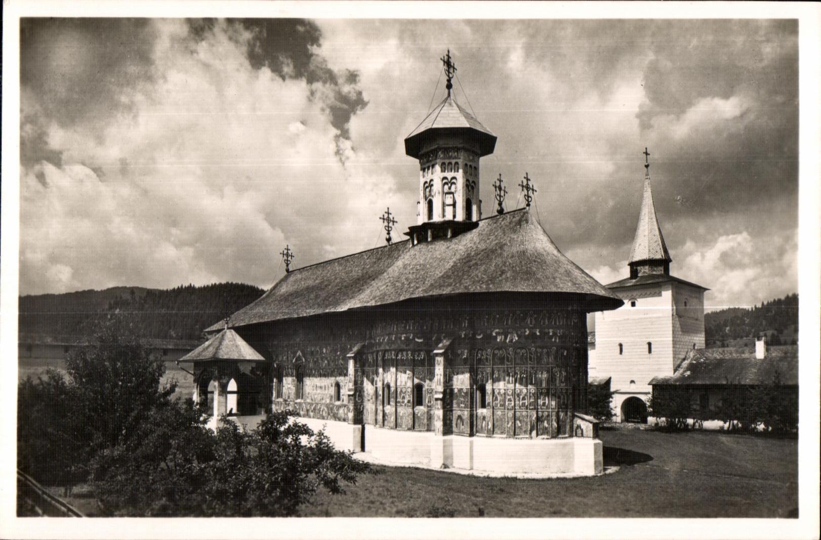 CPA Romania Le Monastere de Sucevita 