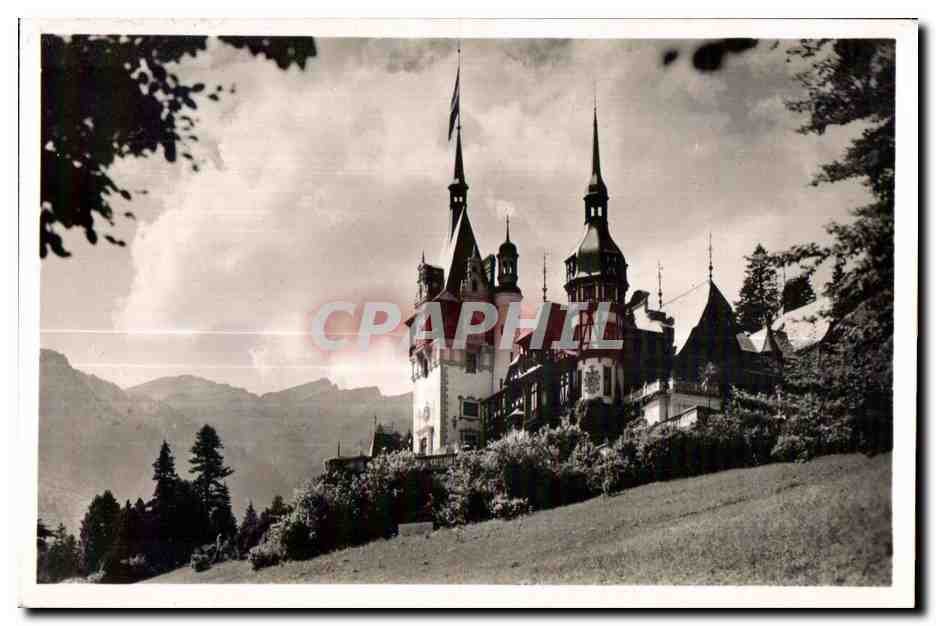 CPA Romania Sinaln Residence royale d ete Koniglldie Sommerresidenz The royal Summer residence