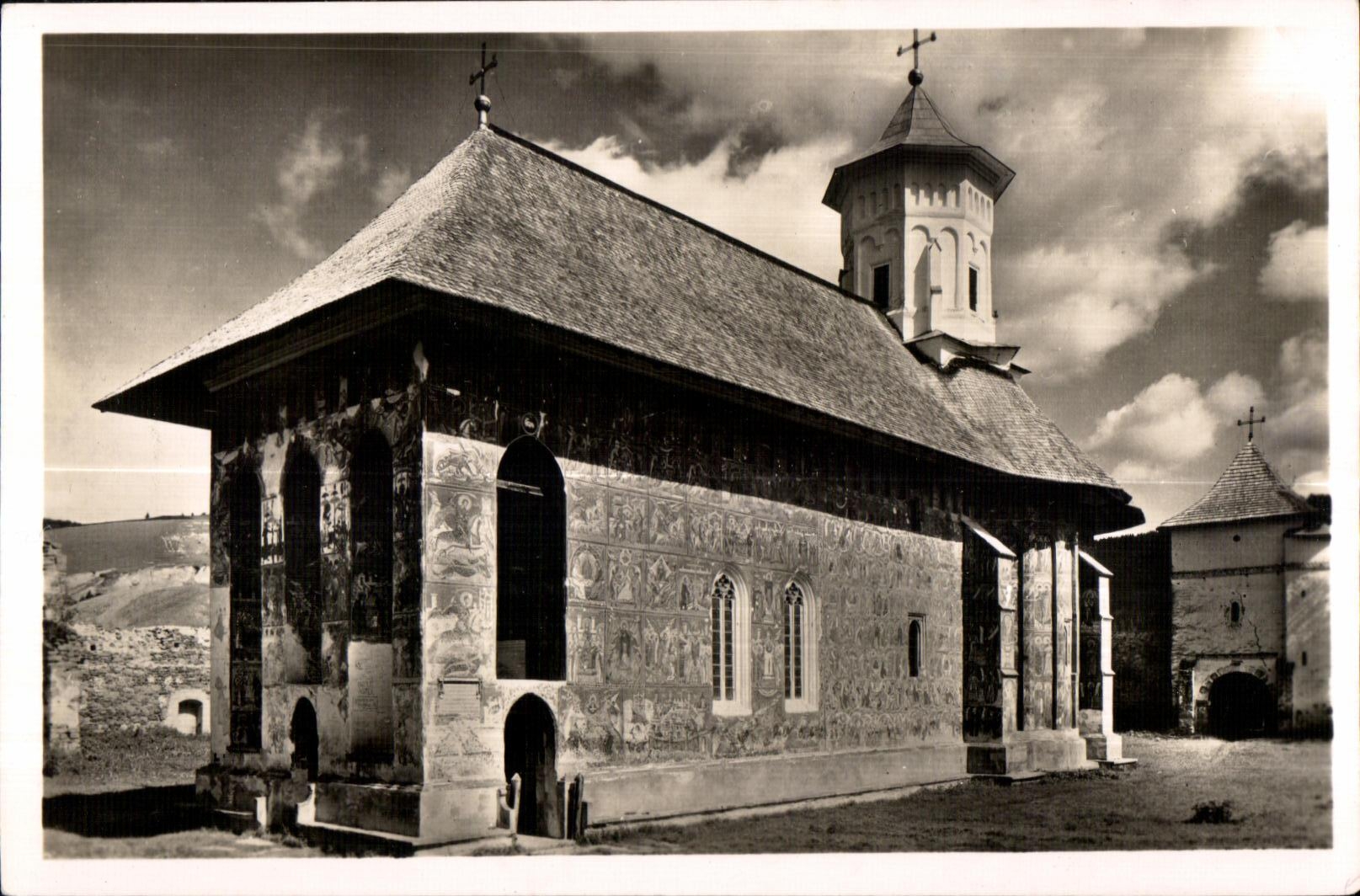 CPA Romania Le mouastere de Moldovita Kloster Moldovita