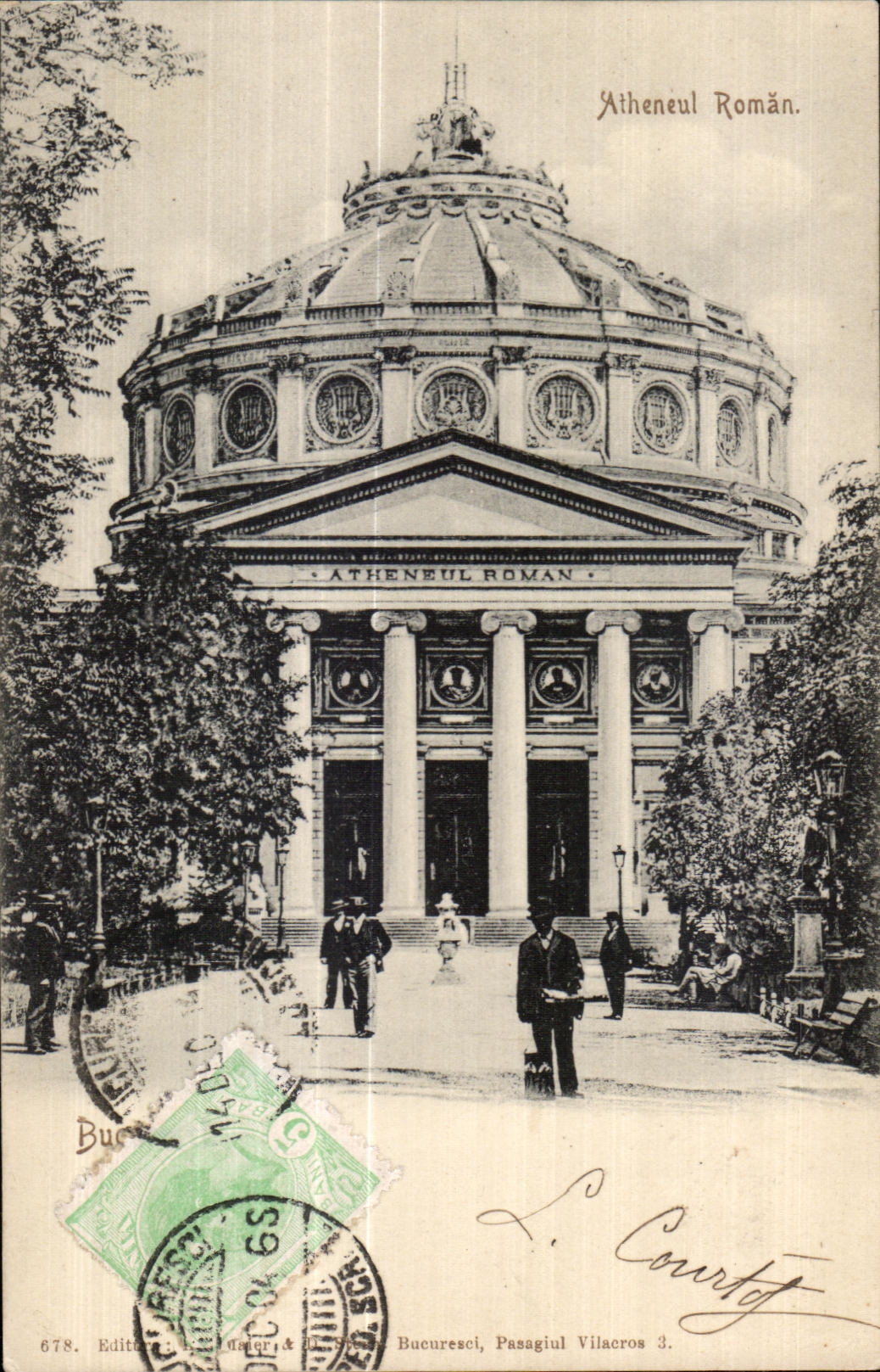 CPA Atheneul Roman Roumanie Rumania