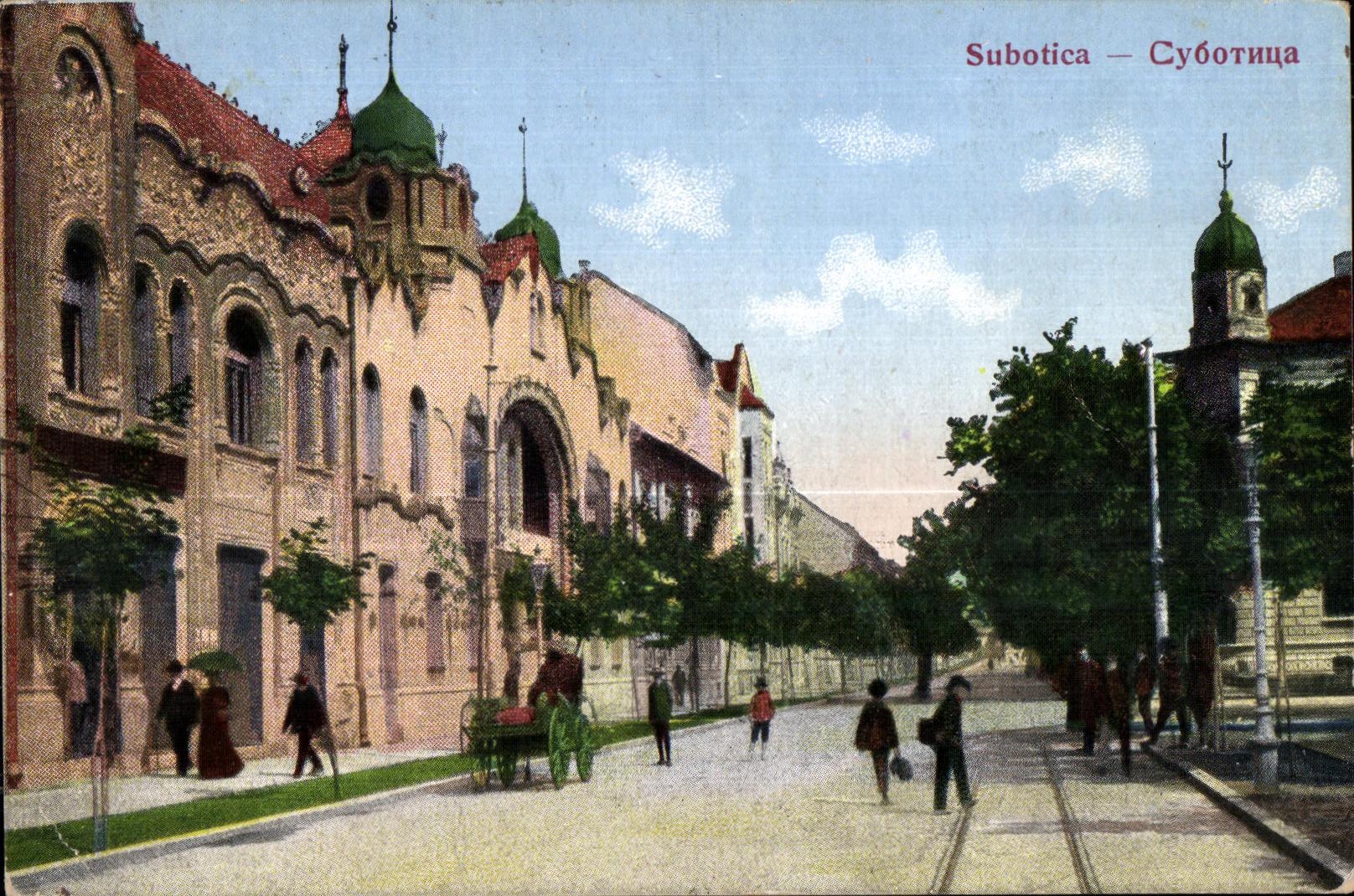 CPA Subotica Cyoothua Serbie Serbia 
