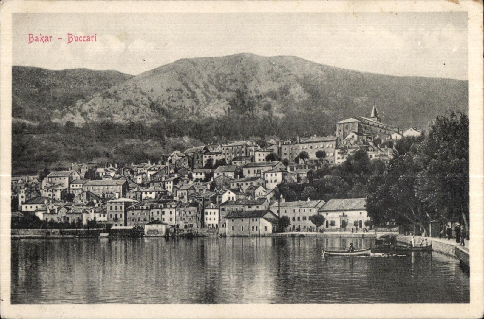 CPA Bakar Buccari Croatie croatia 