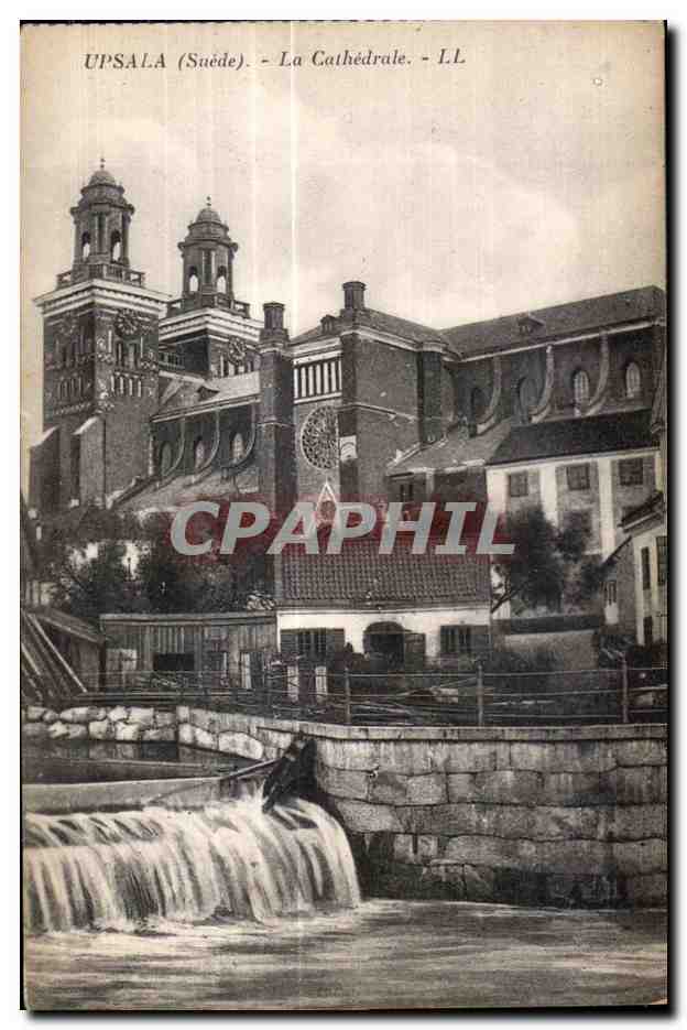 CPA Upsala (Suede) La Cathedrale Suede Sweden