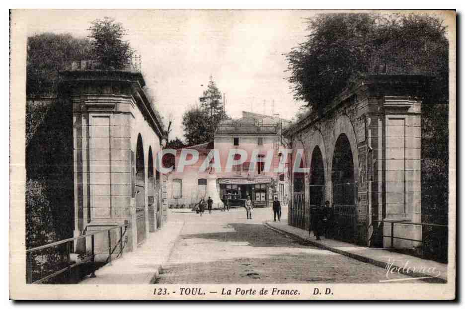 TOUL — La Porte de France — D.D. — N°123