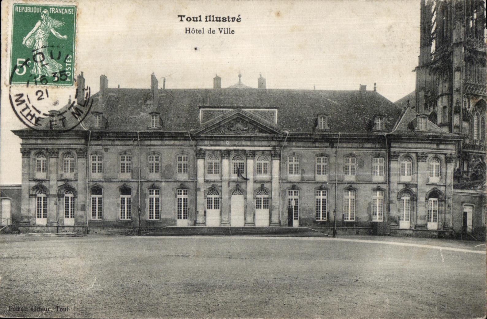 Toul - Hotel de Ville - CPA