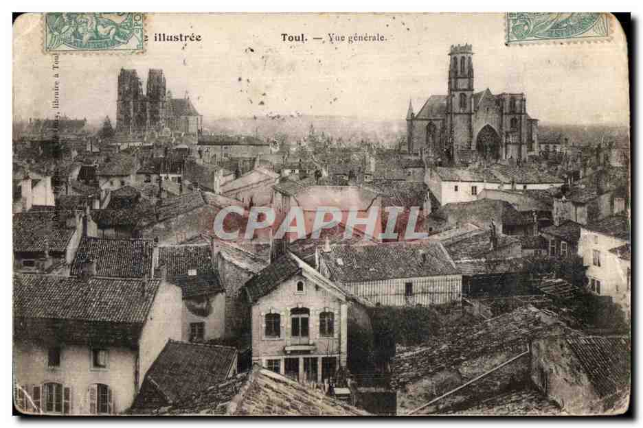 Toul - Vue Generale - CPA