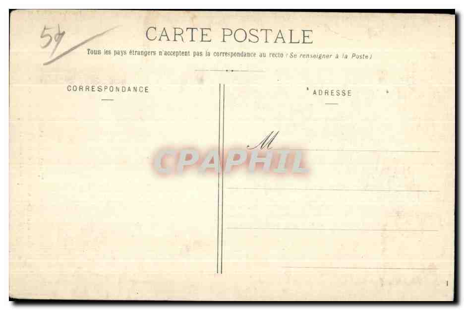 Toul - Le Monument Commemoratif pour les soldats morts pour la patrie 1870 1871 - CPA — Verso