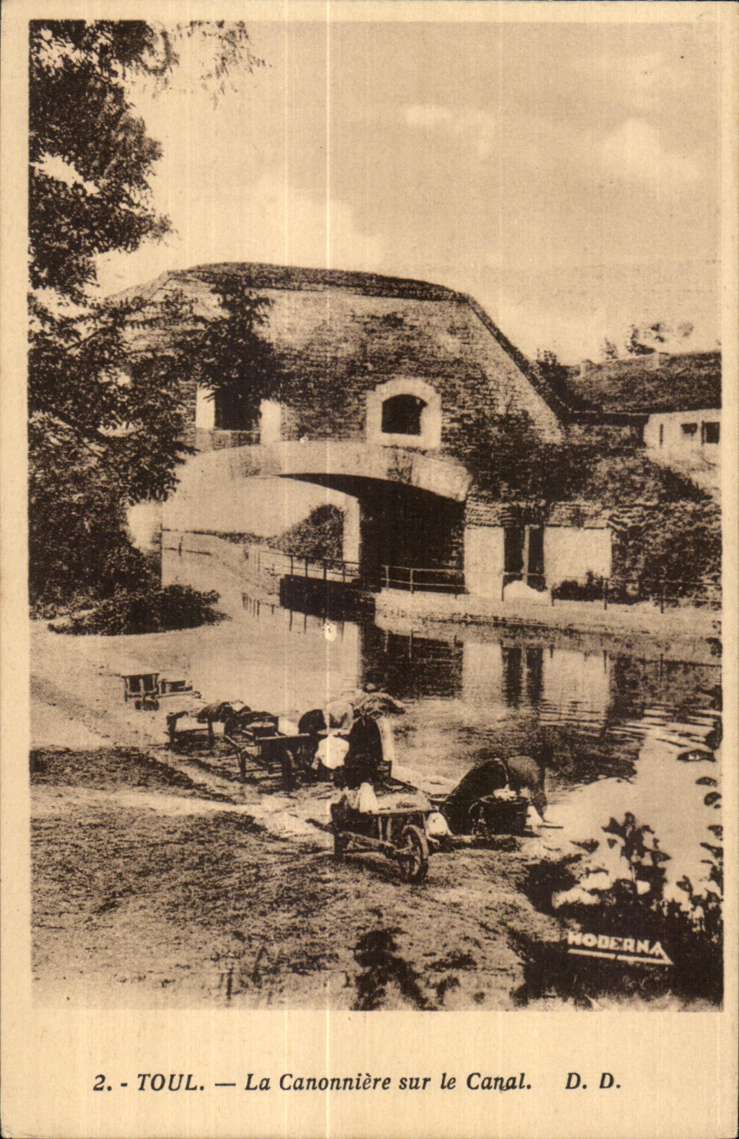 TOUL — La Canonnière sur le Canal — Moderana