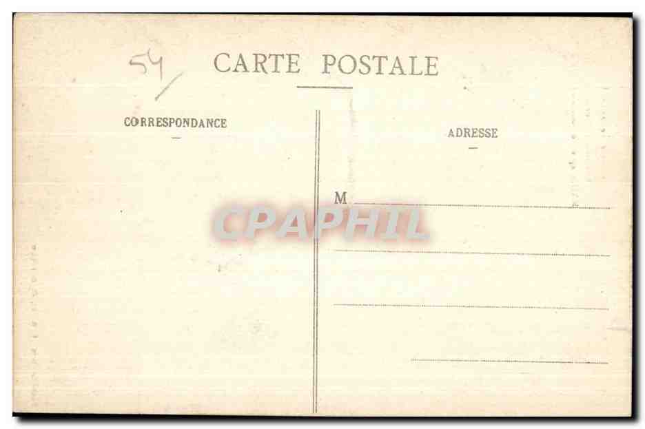 MAIXE — Environs de Lunéville après le bombardement — Lunéville-Photo, P. R., Bl. de l'Église — Verso