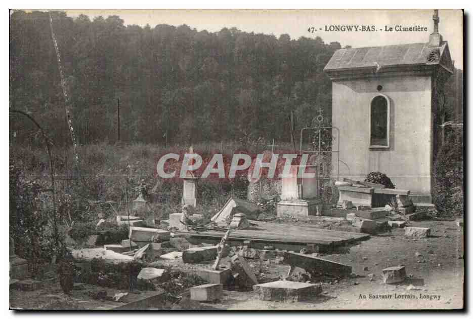 Longwy-Bas - Le Cimetière — Au Souvenir Lorrain, Longwy