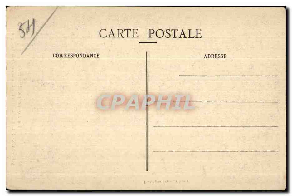 SAINT-NICOLAS-de-PORT — Innenraum der Basilika — Phototypie Fizant, Nancy, Nr. 926 — Rückseite
