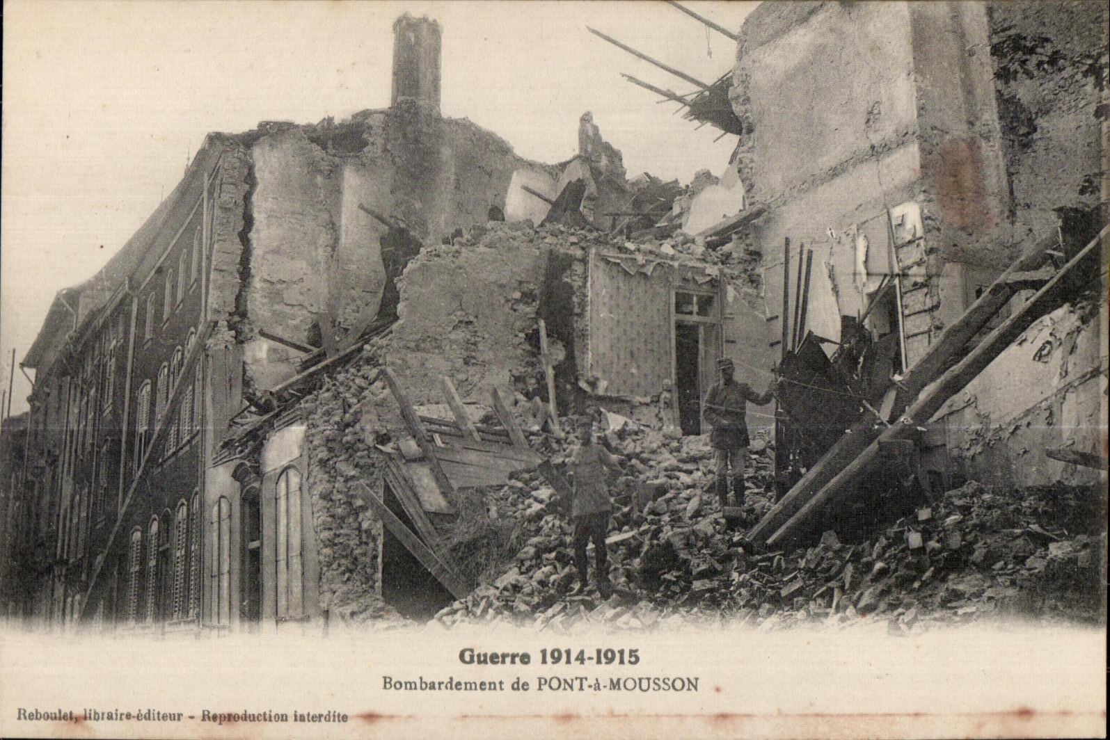 Pont a Mousson - Guerre 1914 1915 - - CPA Militaria