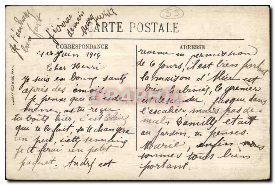 Bar-le-Duc — Boulevard de la Banque — Édition E. Coohat — Reverso