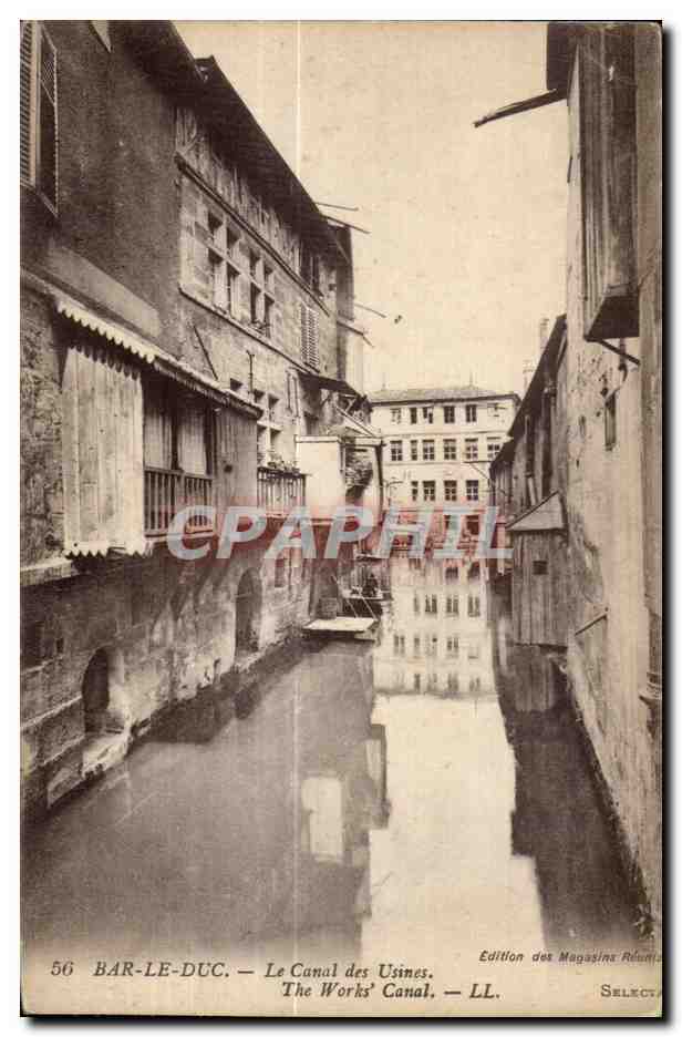 Bar-le-Duc — Le Canal des Usines — Édition des Magasins Réunis
