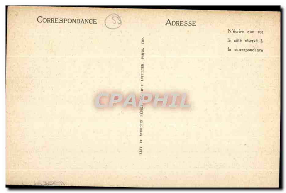 CPA Bar le Duc Le Monument De 1870 Coq gaulois  — Rückseite