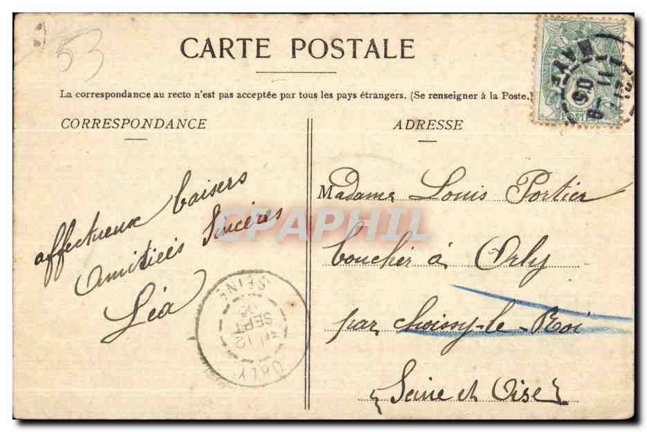 Laval — Souvenir de Laval — Hamel-Jallier & Cie — Reverso