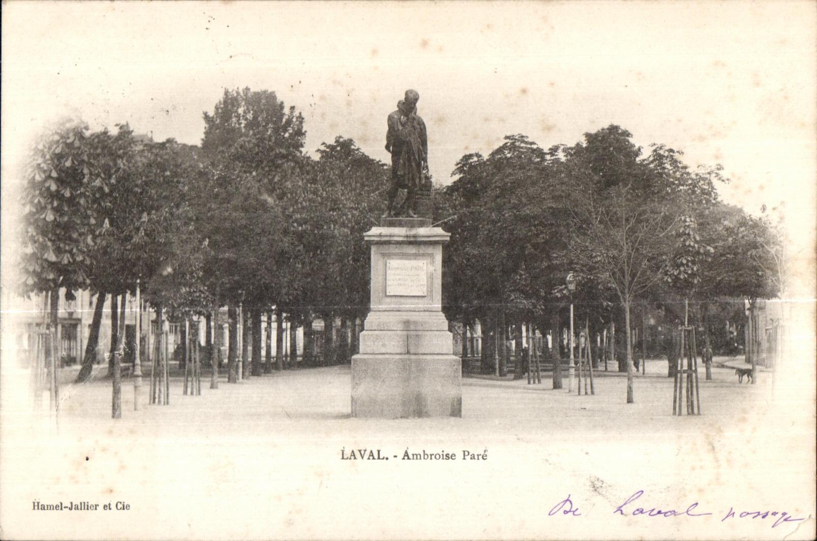 CPA Laval ambroise pare